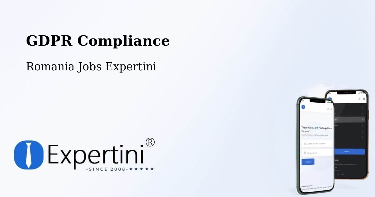 EU GDPR Compliance Statement – Coţuşca - Romania Jobs Expertini
